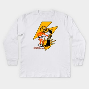 Electricity Bad Brains Kids Long Sleeve T-Shirt